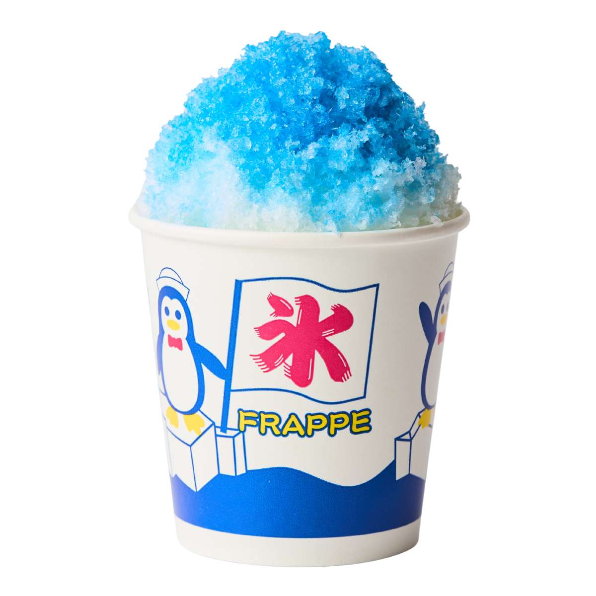 ブルーハワイかき氷カップ