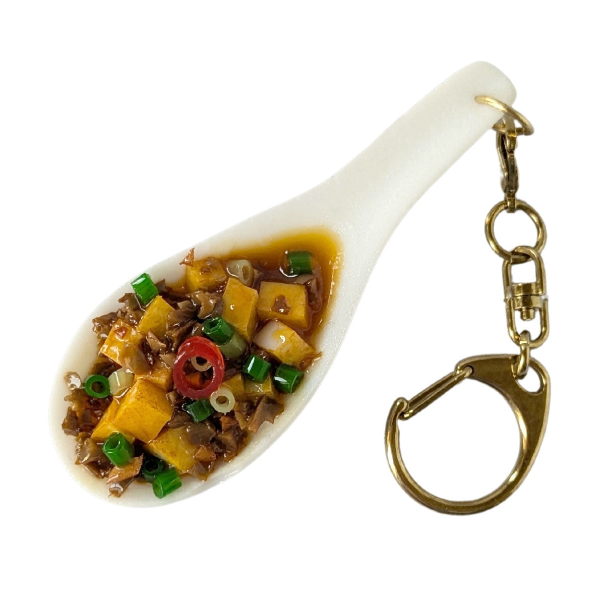 レンゲ麻婆豆腐キーホルダー