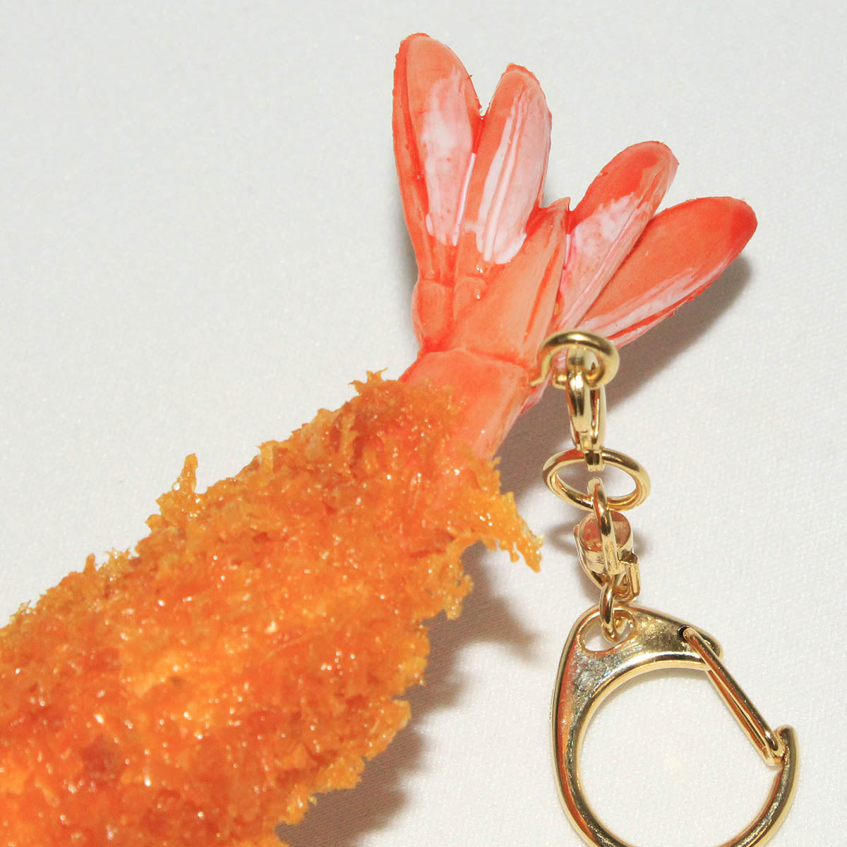 エビフライ キーホルダー 食品サンプル おもしろ雑貨 食品モチーフ プレゼント ギフト 誕生日 送り物 インテリア