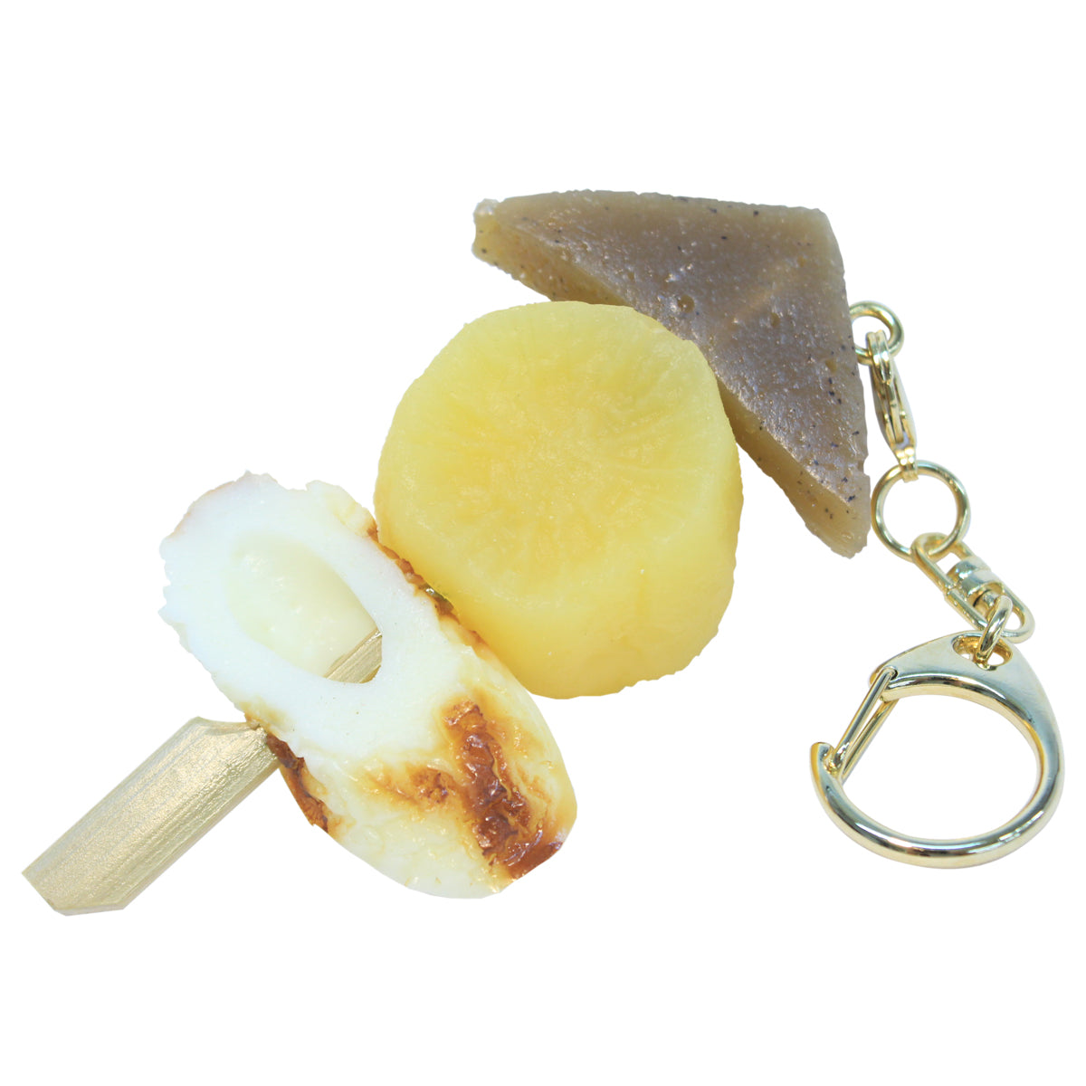 おでん串 キーホルダー 食品サンプル おもしろ雑貨 食品モチーフ プレゼント ギフト 誕生日 送り物 インテリア