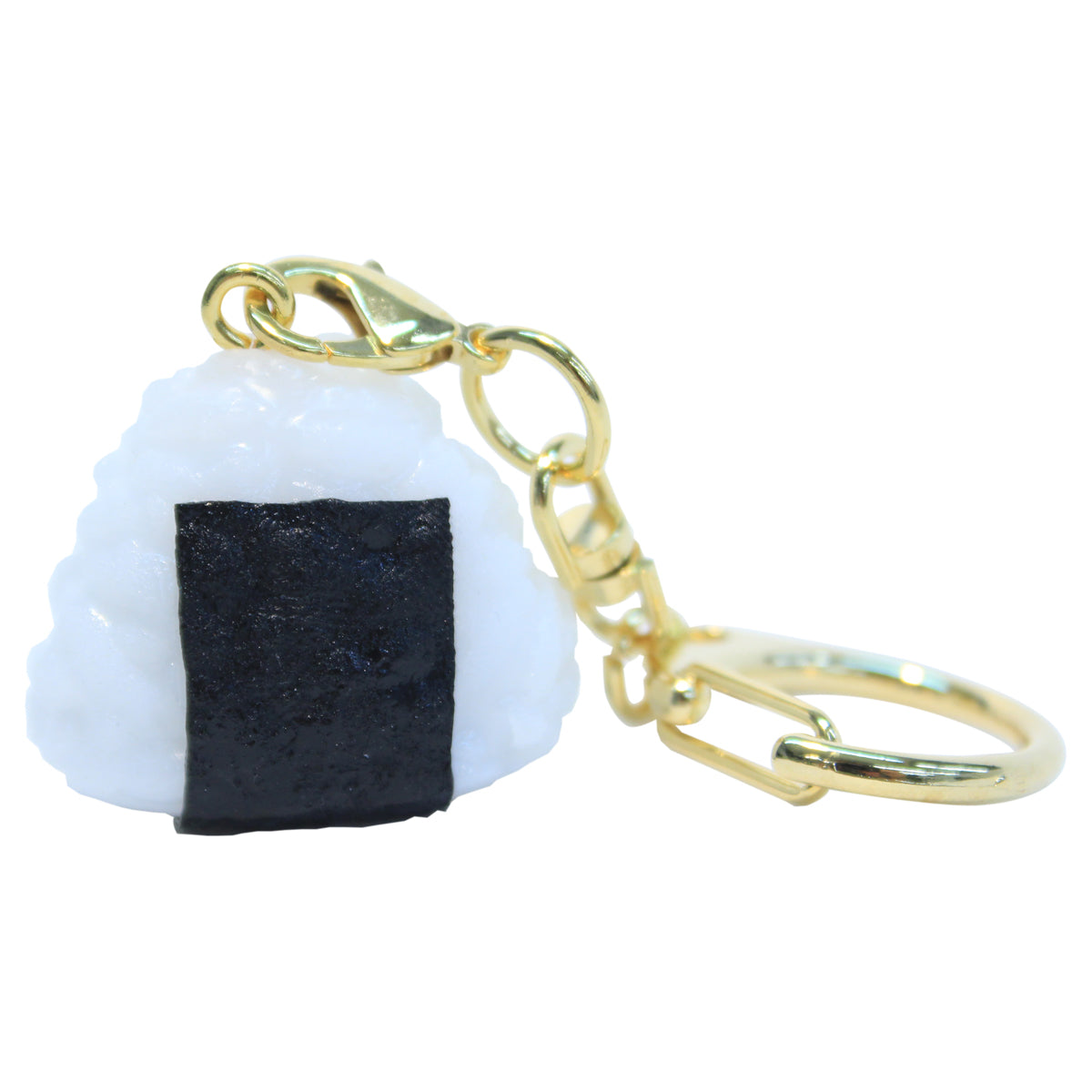 おにぎり S キーホルダー 食品サンプル おもしろ雑貨 食品モチーフ プレゼント ギフト 誕生日 送り物 インテリア ごはん 米