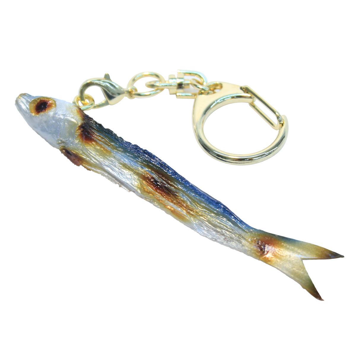 めざし S キーホルダー 食品サンプル おもしろ雑貨 食品モチーフ プレゼント ギフト 誕生日 送り物 インテリア