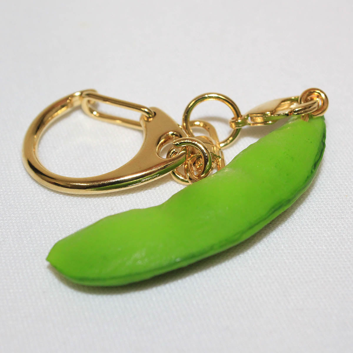 枝豆 キーホルダー 食品サンプル おもしろ雑貨 食品モチーフ プレゼント ギフト 誕生日 送り物 インテリア