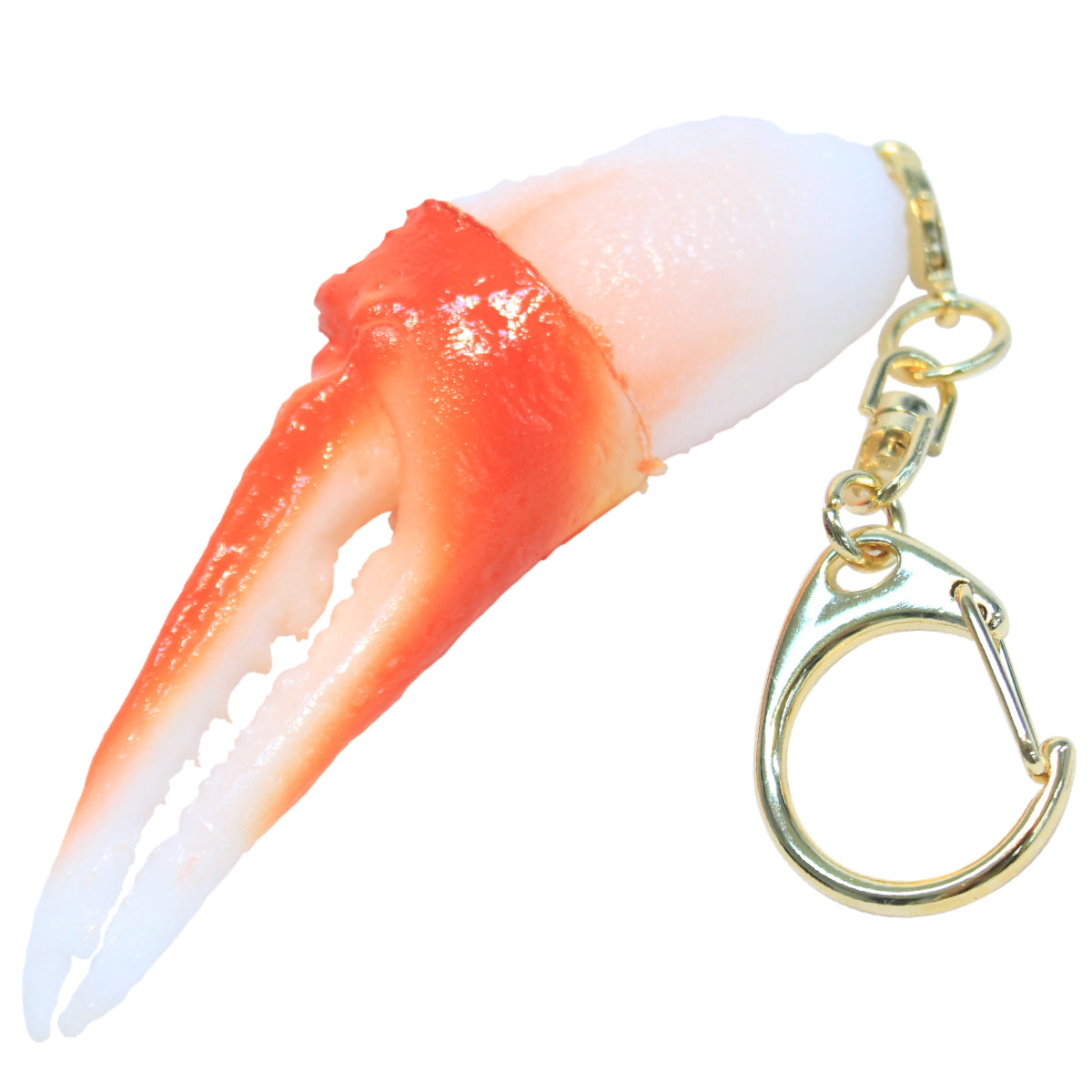 カニ爪 キーホルダー 食品サンプル おもしろ雑貨 食品モチーフ プレゼント ギフト 誕生日 送り物 インテリア 蟹 海鮮
