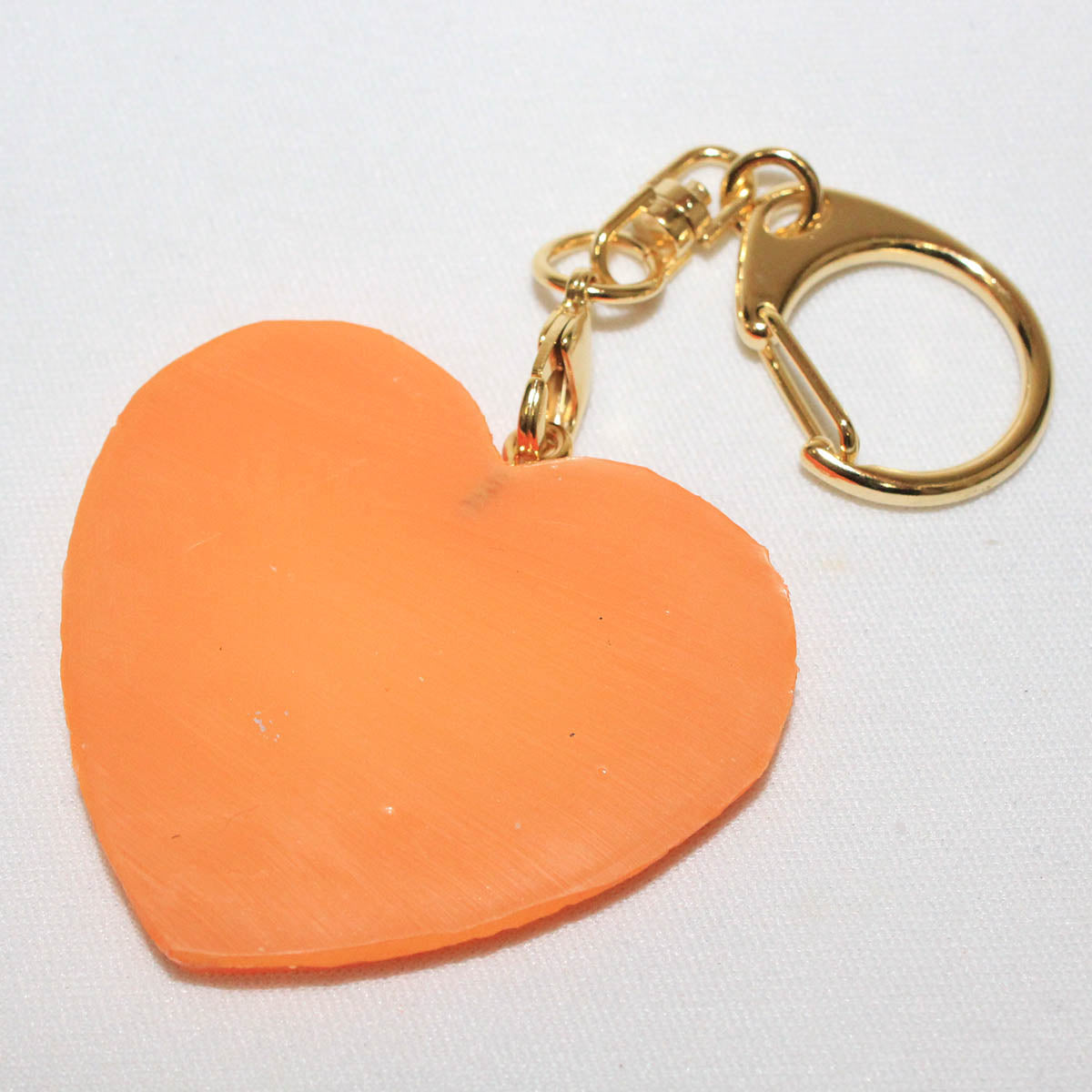 ハート オレンジ キーホルダー 食品サンプル おもしろ雑貨 食品モチーフ プレゼント ギフト 誕生日 送り物 インテリア 果物 フルーツ