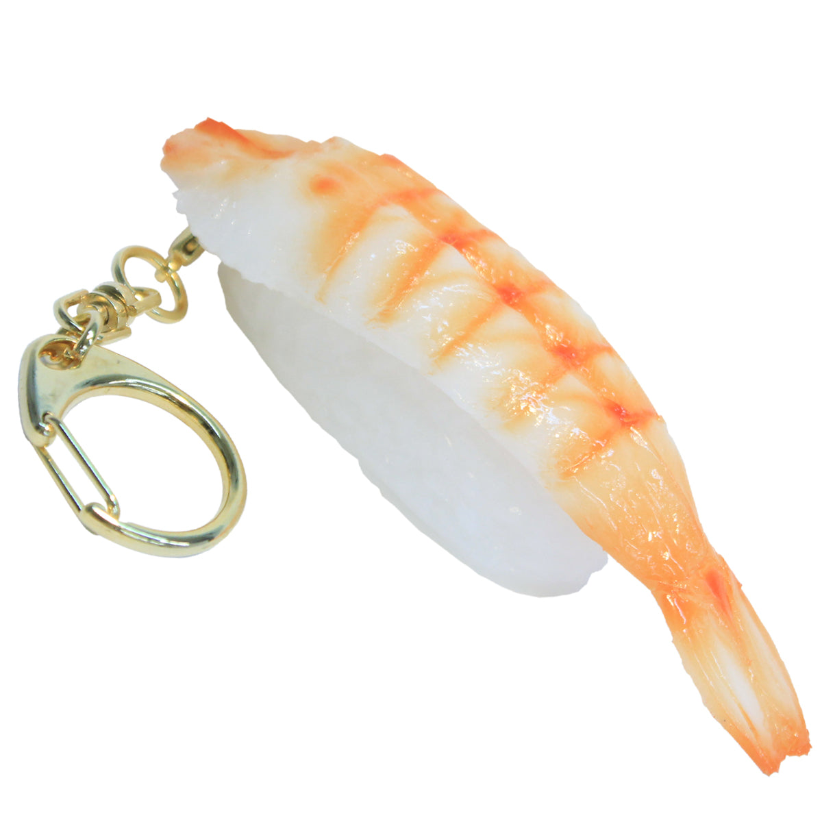 寿司 エビ キーホルダー 食品サンプル おもしろ雑貨 食品モチーフ プレゼント ギフト 誕生日 送り物 インテリア