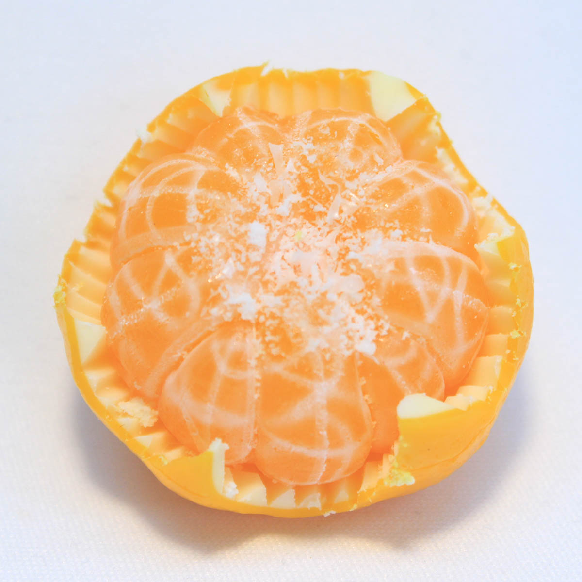 むきかけみかんマグネット