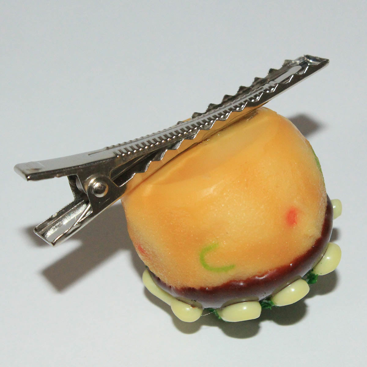 たこ焼きマヨネーズ付Sヘアクリップ