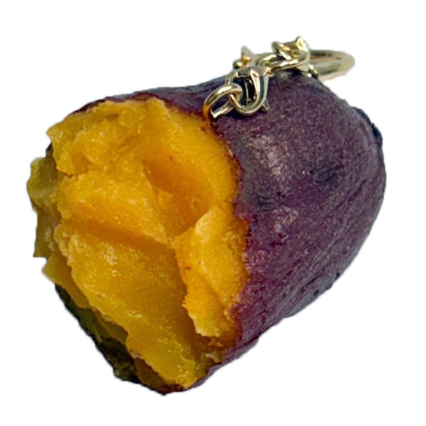 食品サンプル おもしろ雑貨 食品モチーフ プレゼント ギフト 誕生日 送り物 インテリア 焼き芋 キーホルダー