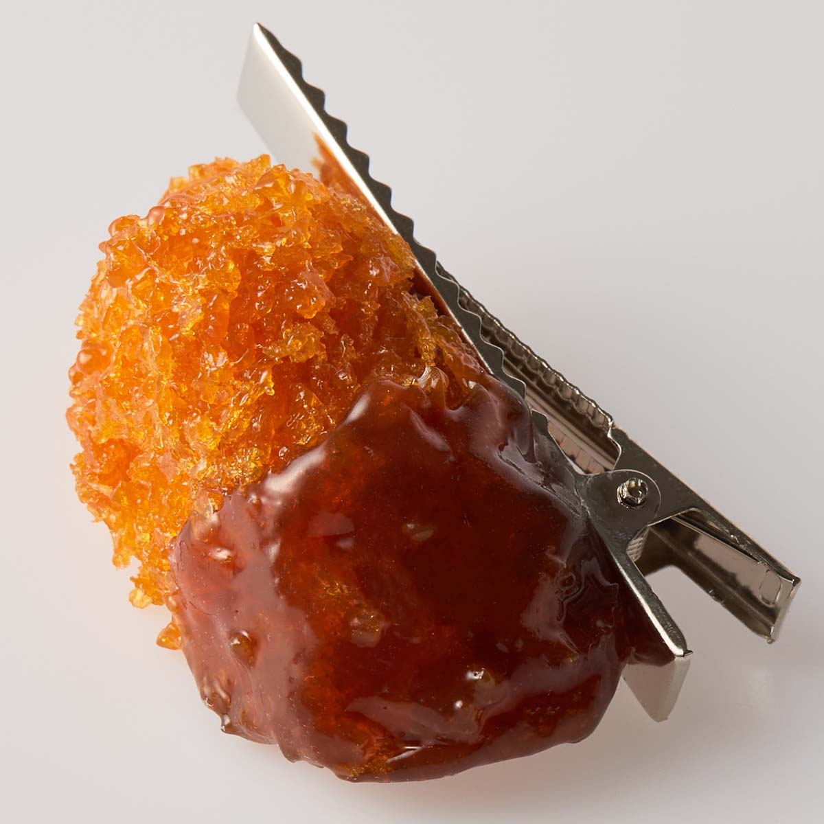 すみっこソースとんかつヘアクリップ