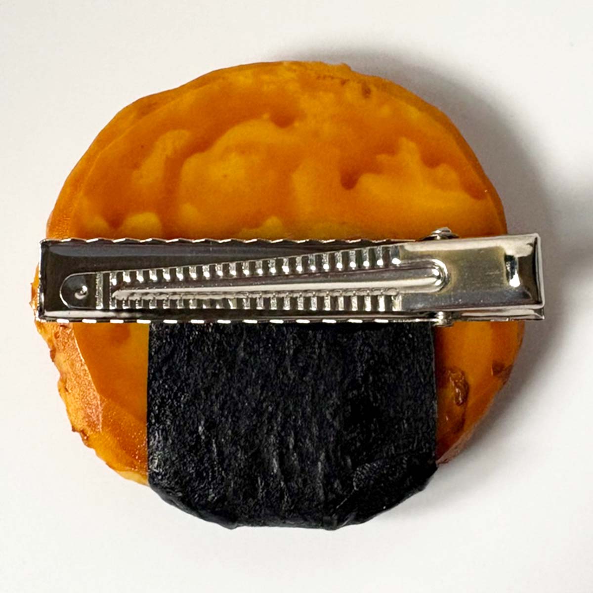 海苔せんべいヘアクリップ