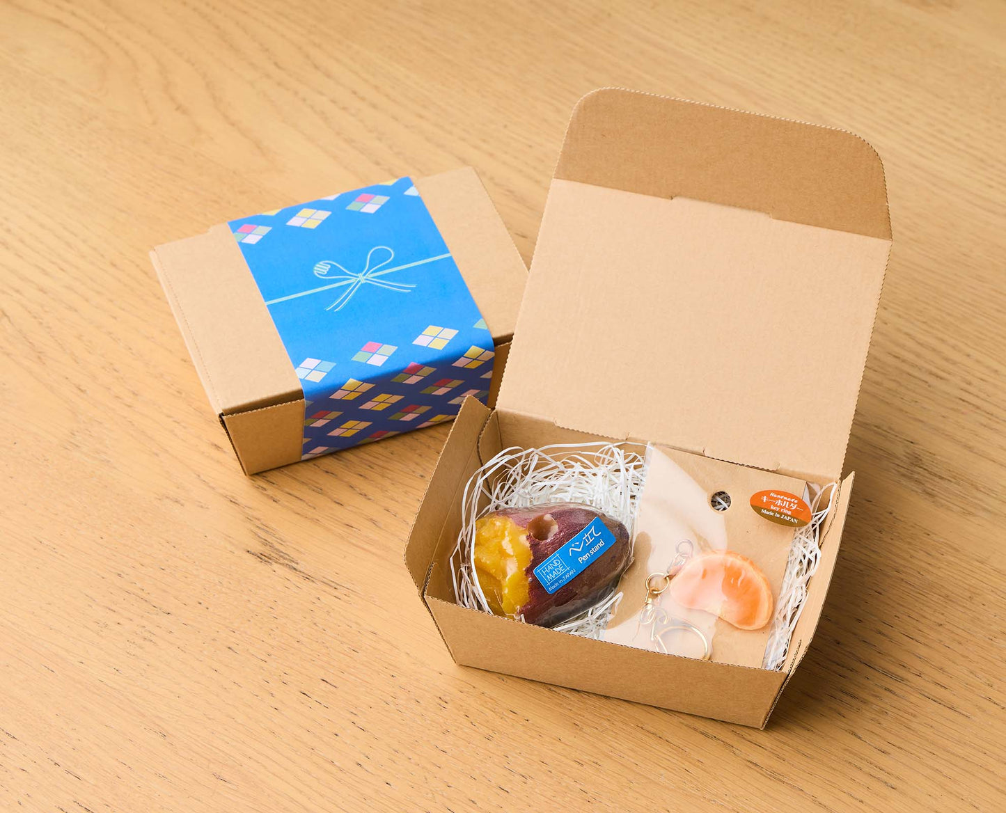 おまかせ無料ラッピング 青